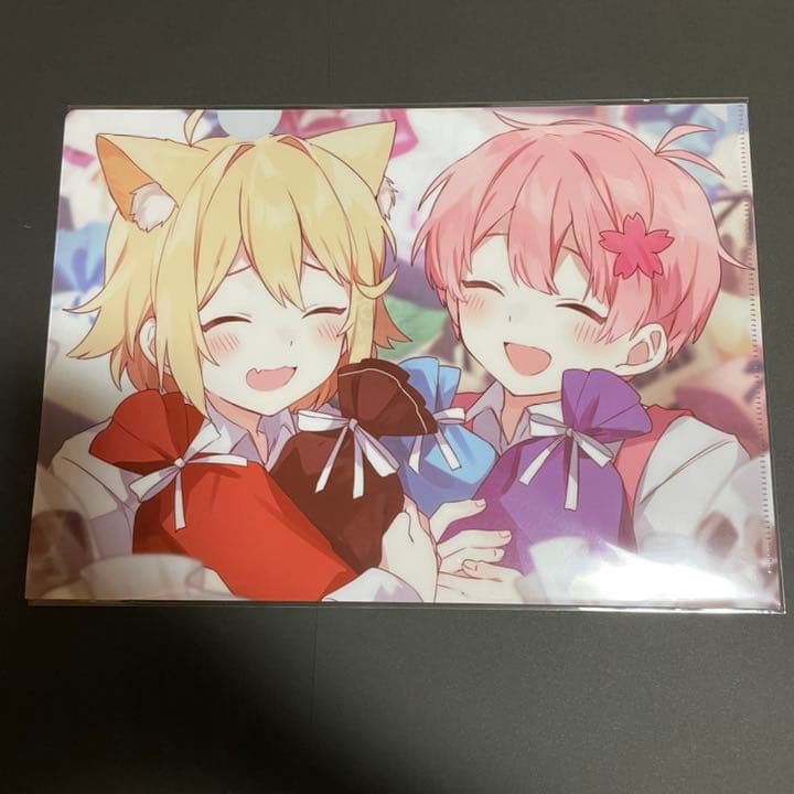 ぷりだむ スイパラ クリアファイル