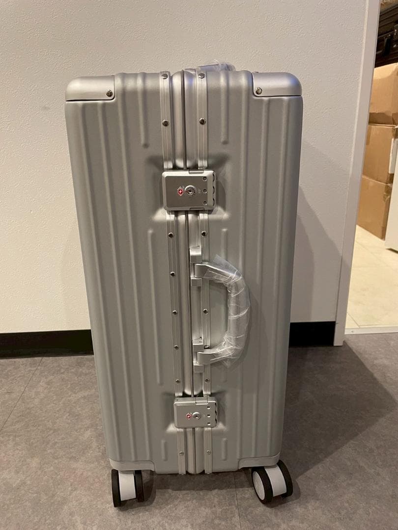 リベティ多機能キャリーケース【マットシルバーМサイズ】13