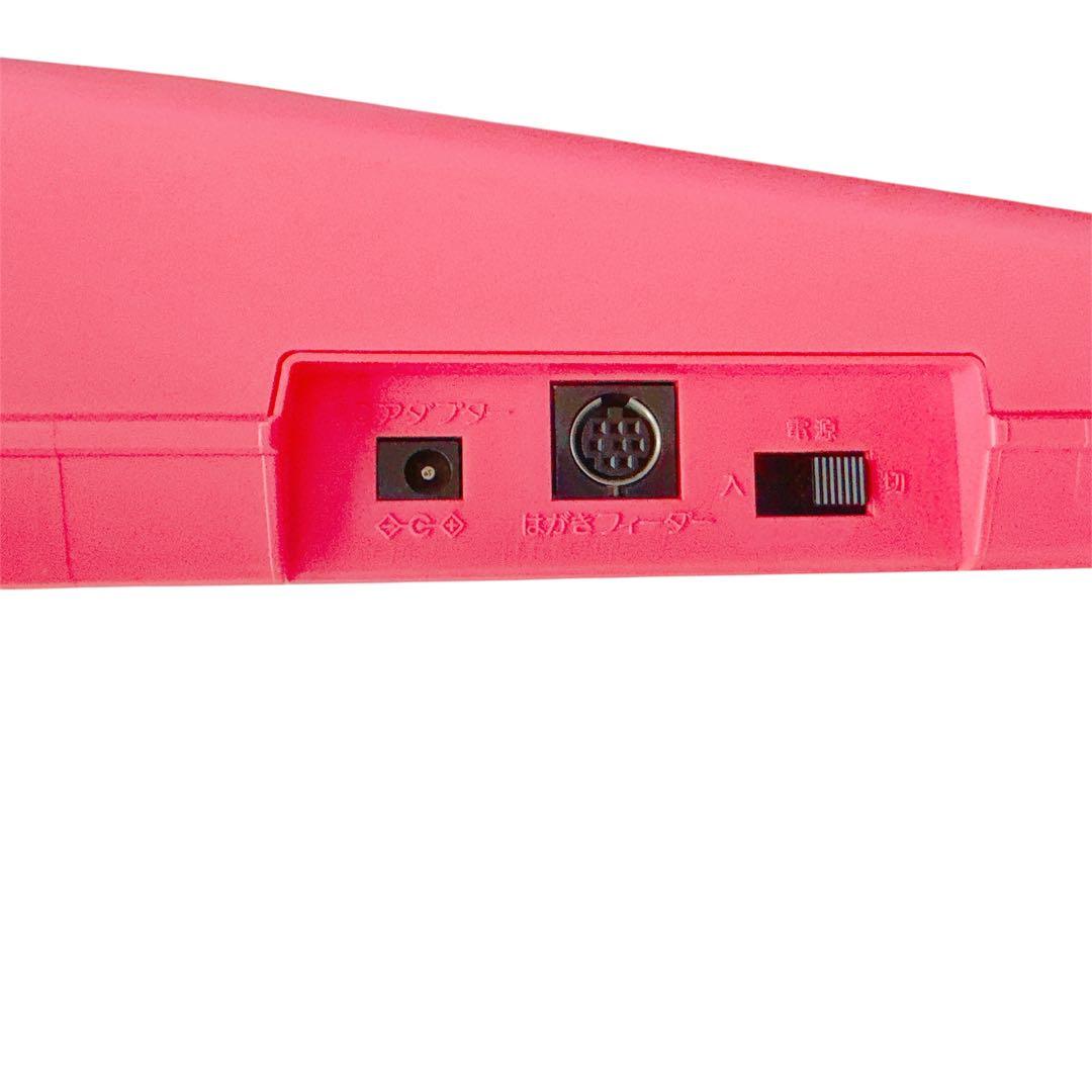 【超美品】CASIO KJ-1P ワープロ ピンク ジュニア 付属品多数 動作◯