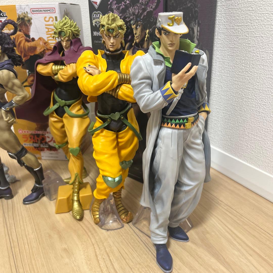 一番くじ　ジョジョ　フィギュア5体セット　DIO カーズ　承太郎