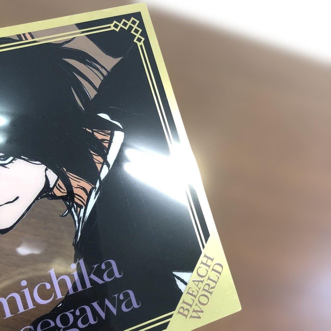 ❶①BLEACH WORLD クリアミニ色紙 箔押し 全18種 フルコンプ