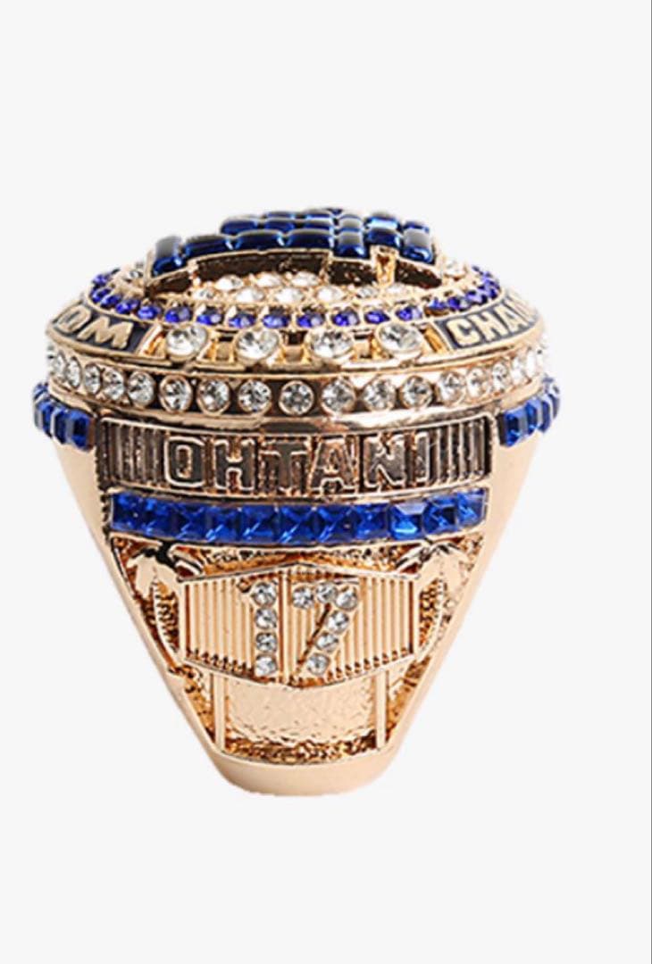 【新品未使用】大谷翔平　チャンピオンリング　ワールドシリーズ　ドジャース 記念品