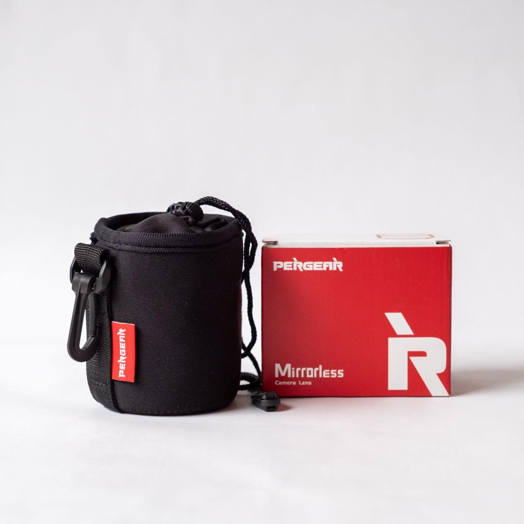 PERGEAR 12mm f2.0レンズ Fuji Xマウント 新品未使用