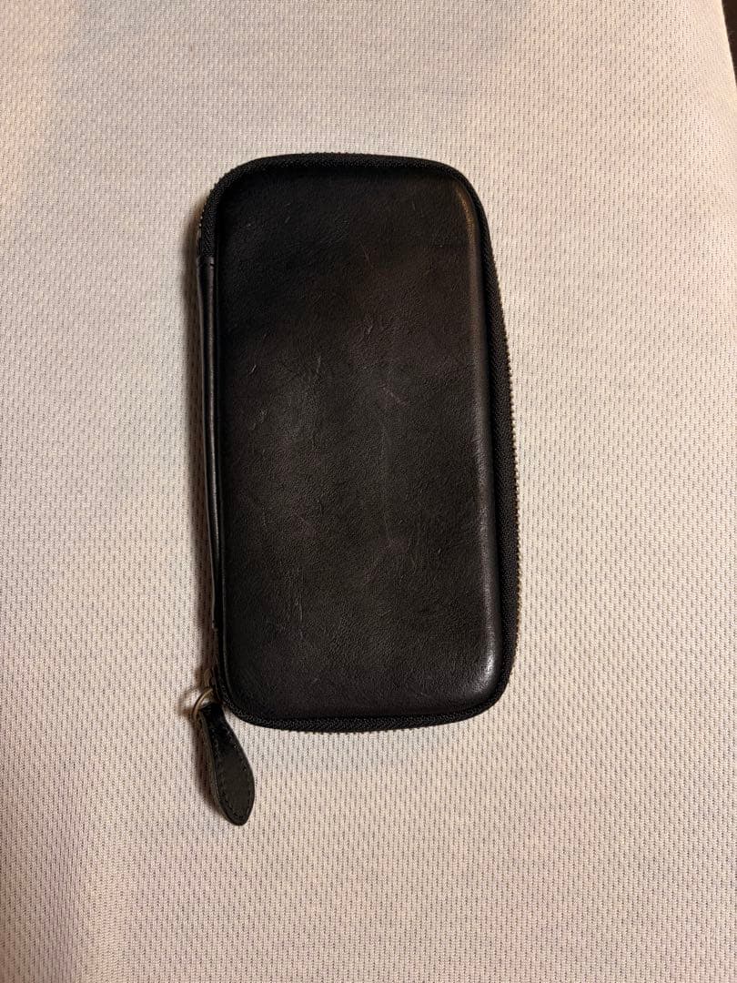 &Liebe 栃木レザー　一本挿ペンケース