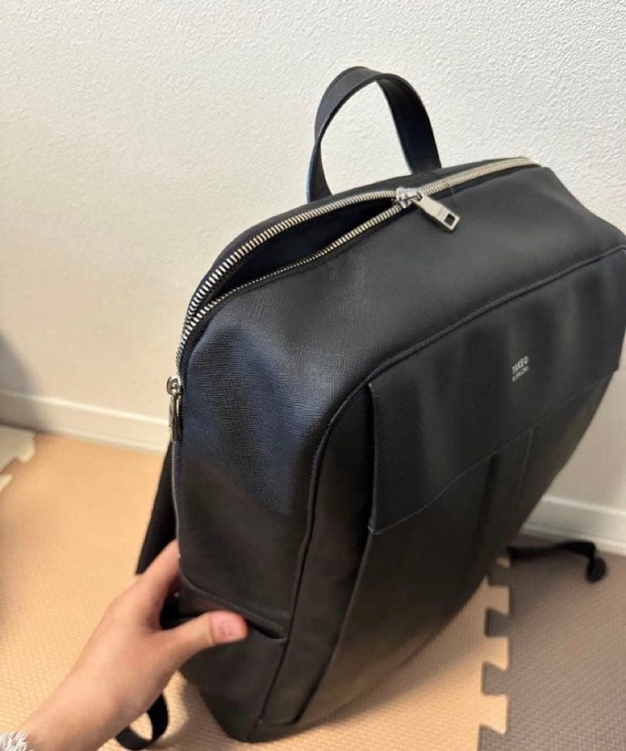 TAKEO KIKUCHI タケオキクチ ビジネスリュック ブラック美品
