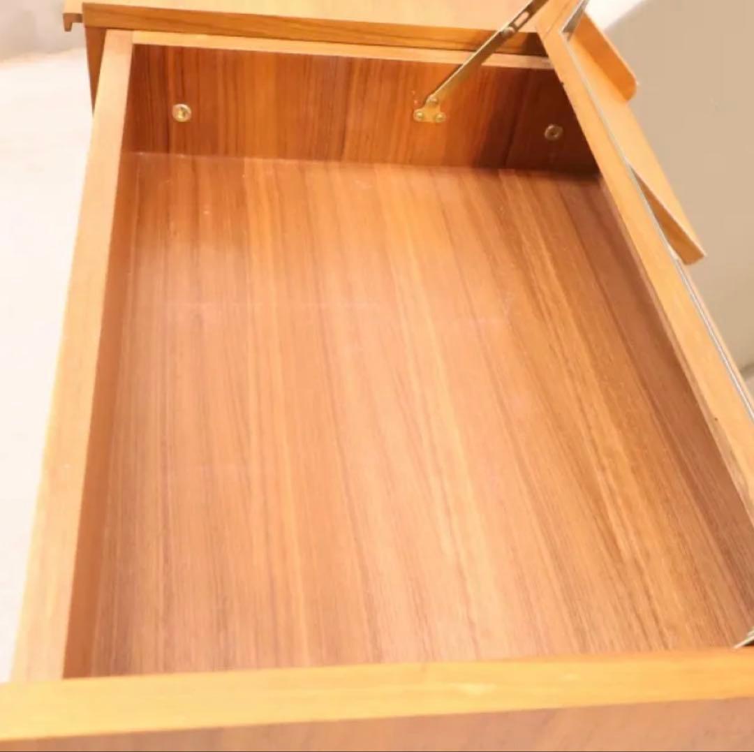 unico ALBERドレッサー(ウォールナット材)