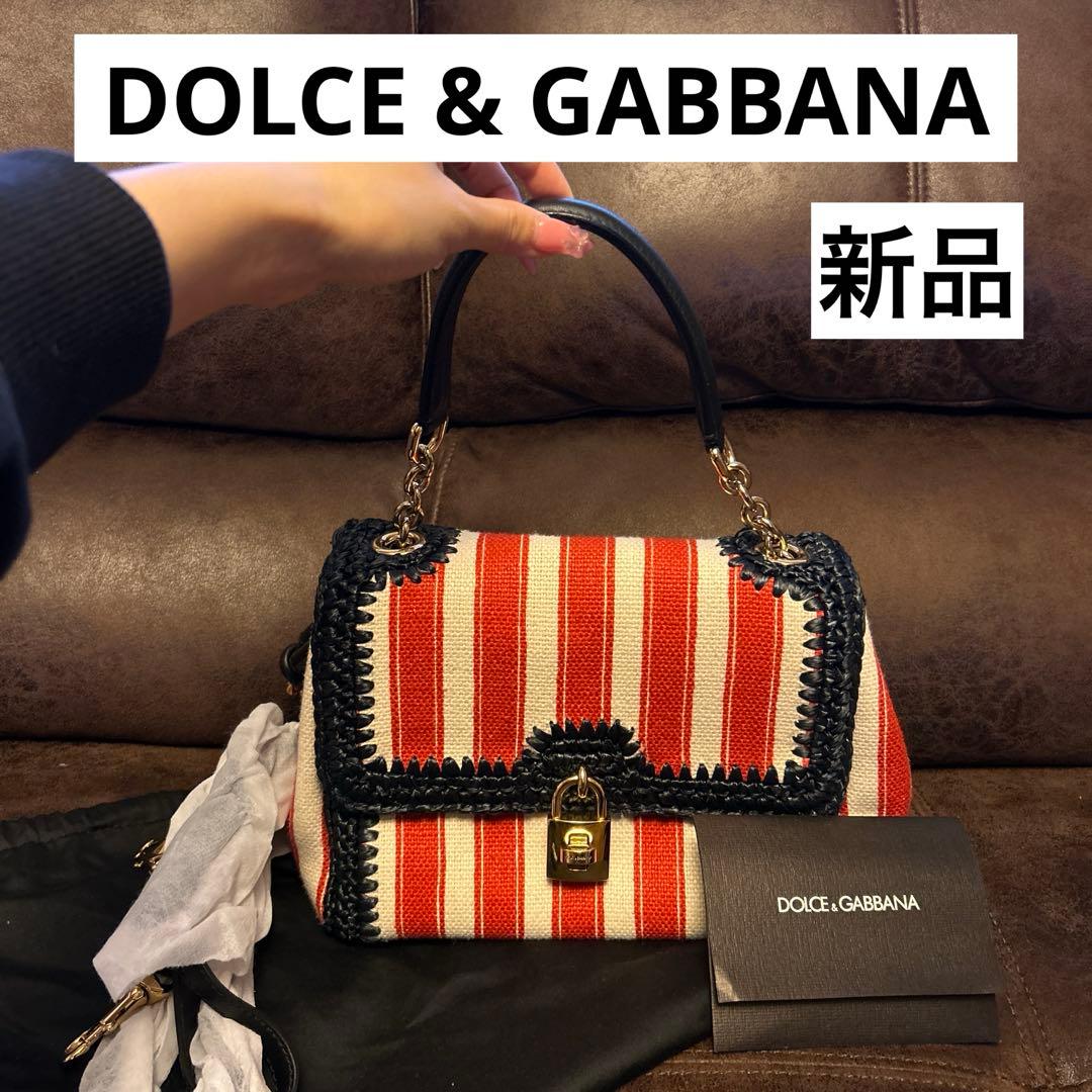 【新品】DOLCE and GABBANA 2way 貴重モデル ハンドバッグ