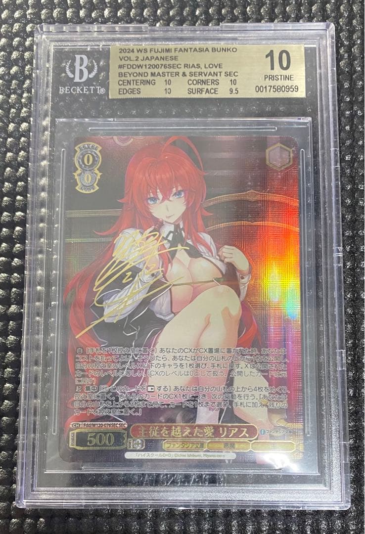 BGS10 主従を越えた愛 リアス SEC