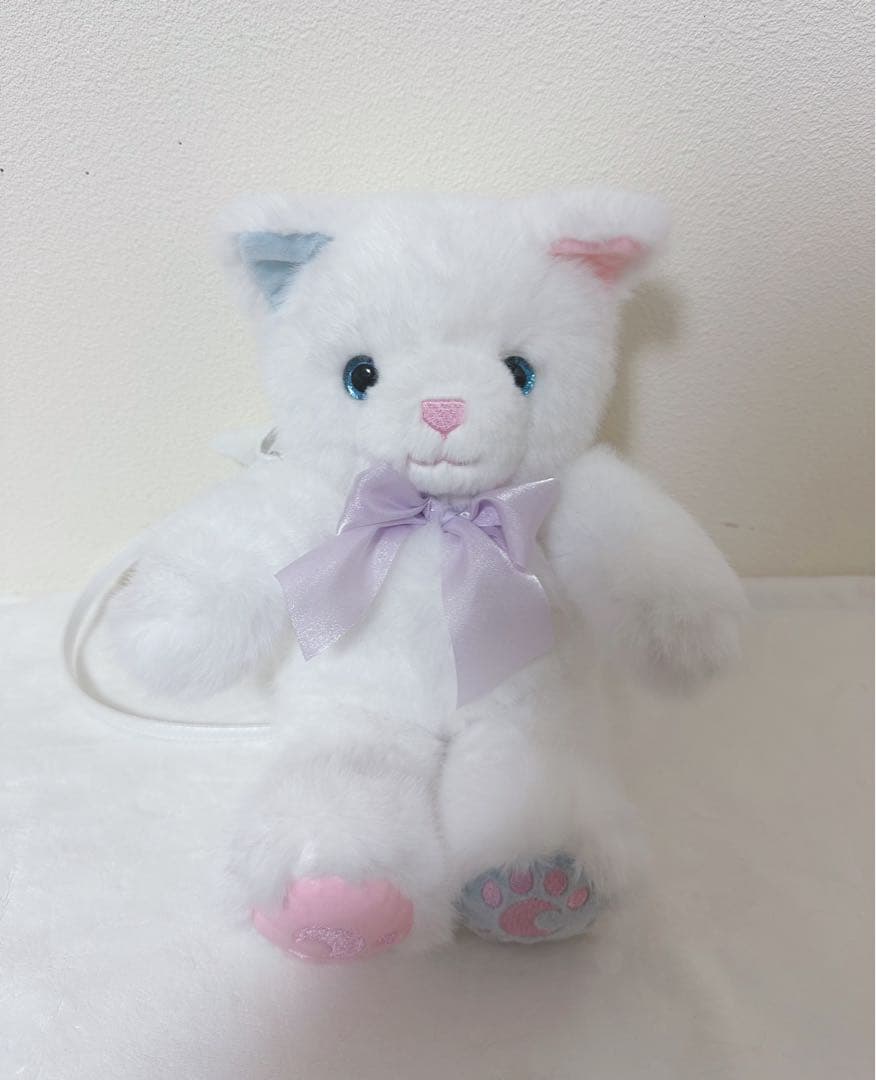 mezzo piano 猫 ぬいぐるみポシェット 新品 タグ付