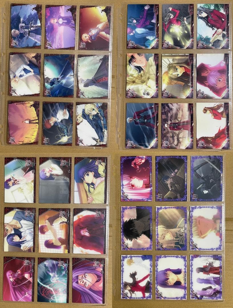 Fate/stay night FACT CARD 108種コンプリートセット