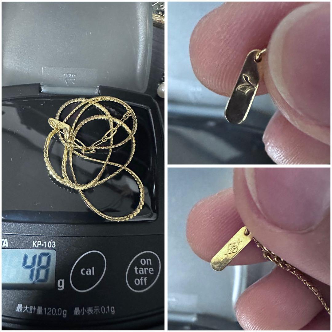 4*0様 まとめ売り18K・18KT。HGE・22K？など（ネックレス・指輪など