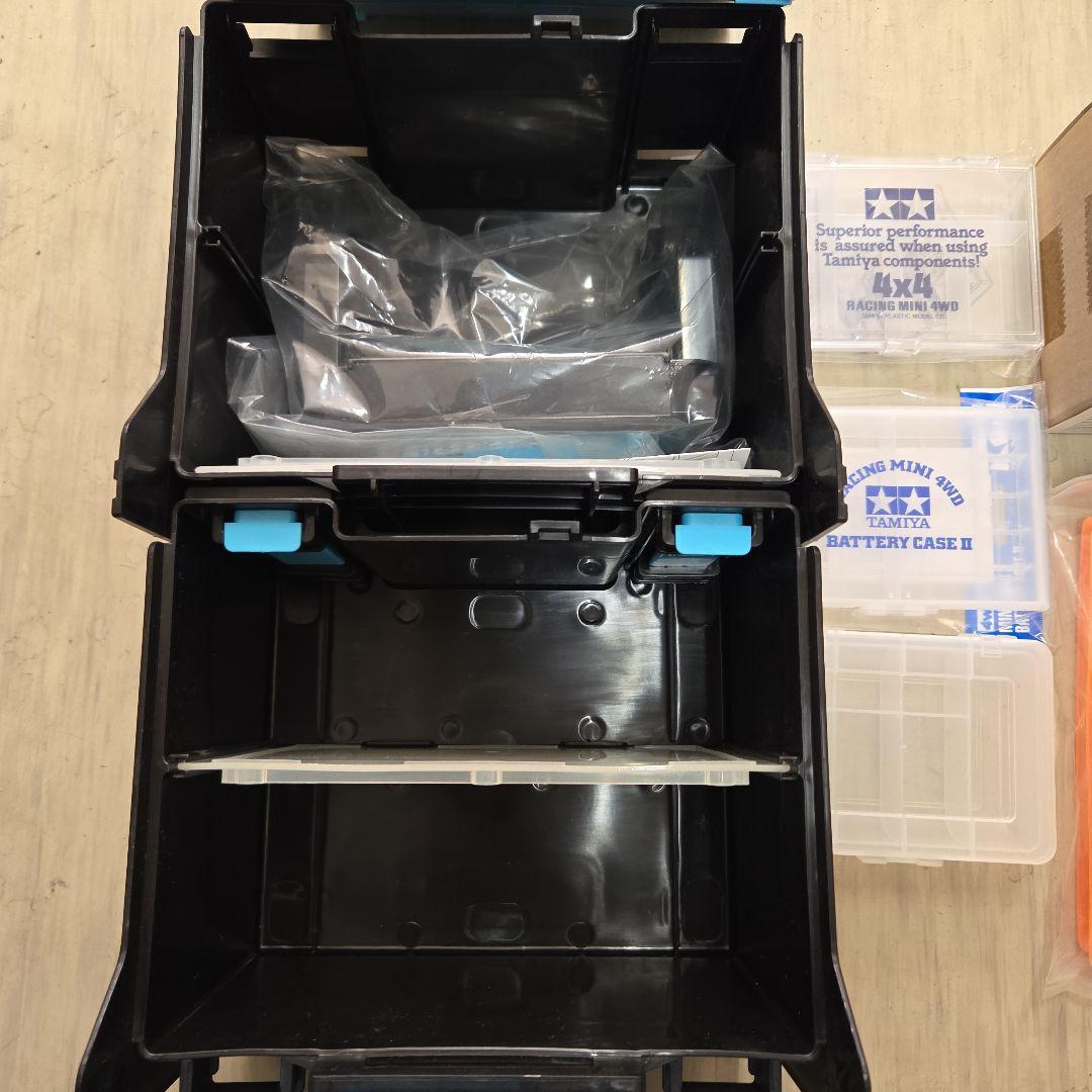 ミニ四駆　ポータブルピット　2014 ライトブルー