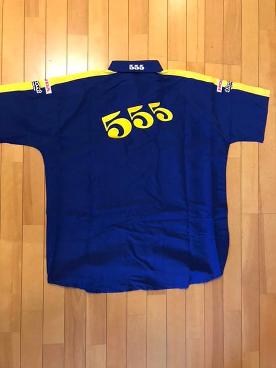 F-1 佐藤琢磨　サイン入り超希少　ピットシャツ　BAR 555 セナ