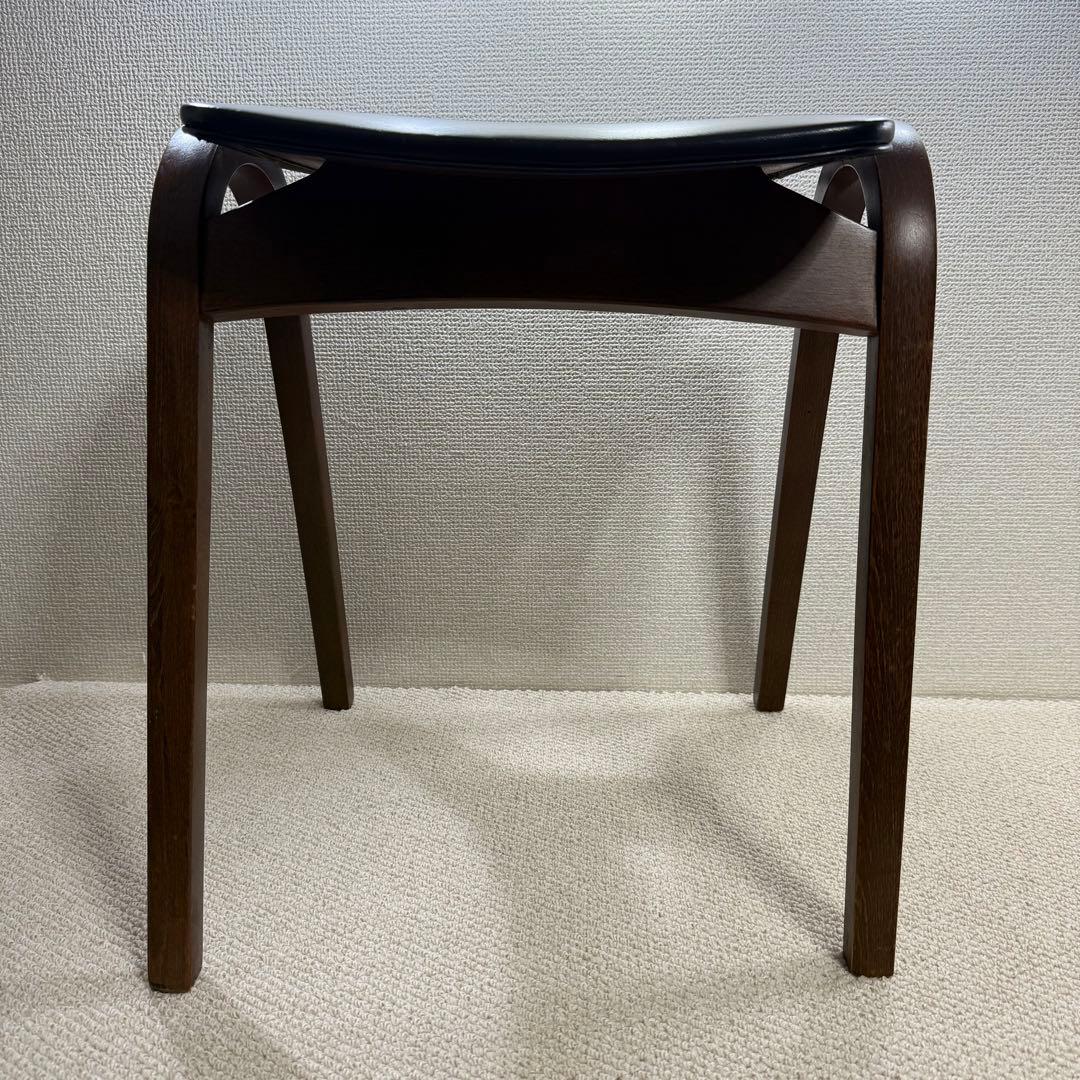 秋田木工 剣持勇 IDC AKIMOKU スツール ブラック