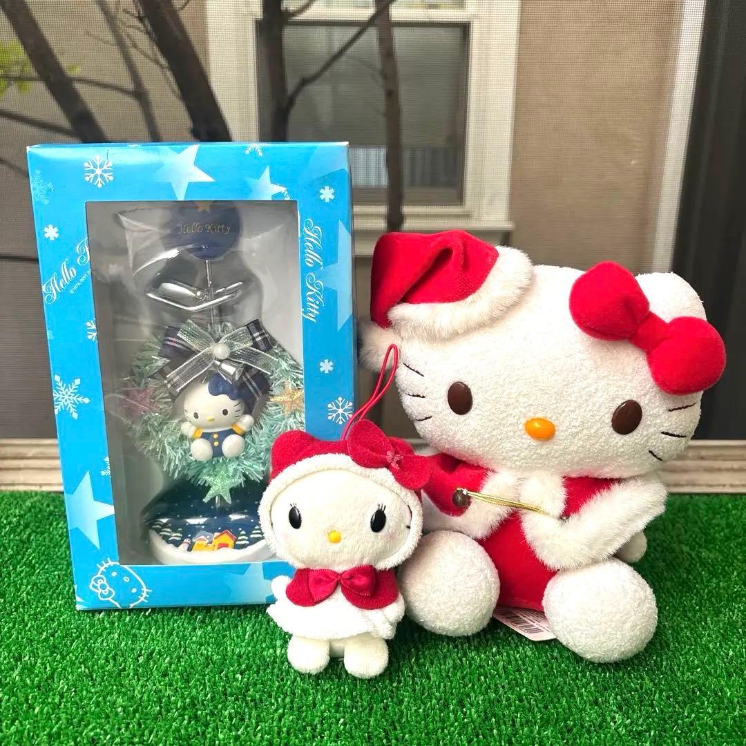 レトロ　ハローキティ　クリスマス　ぬいぐるみ　クリスマスリース　まとめ売り