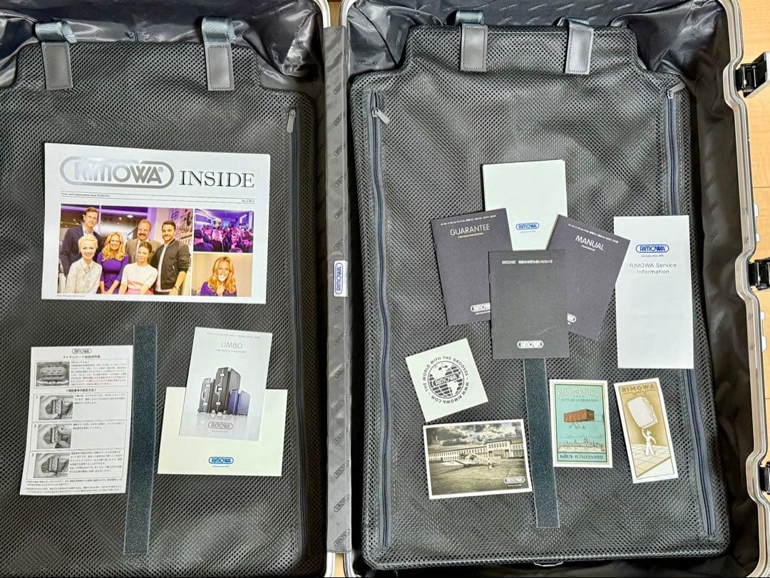 【値下げ】【実用品中古(正規品)】リモワ　スーツケース　リンボ　95L ブラック