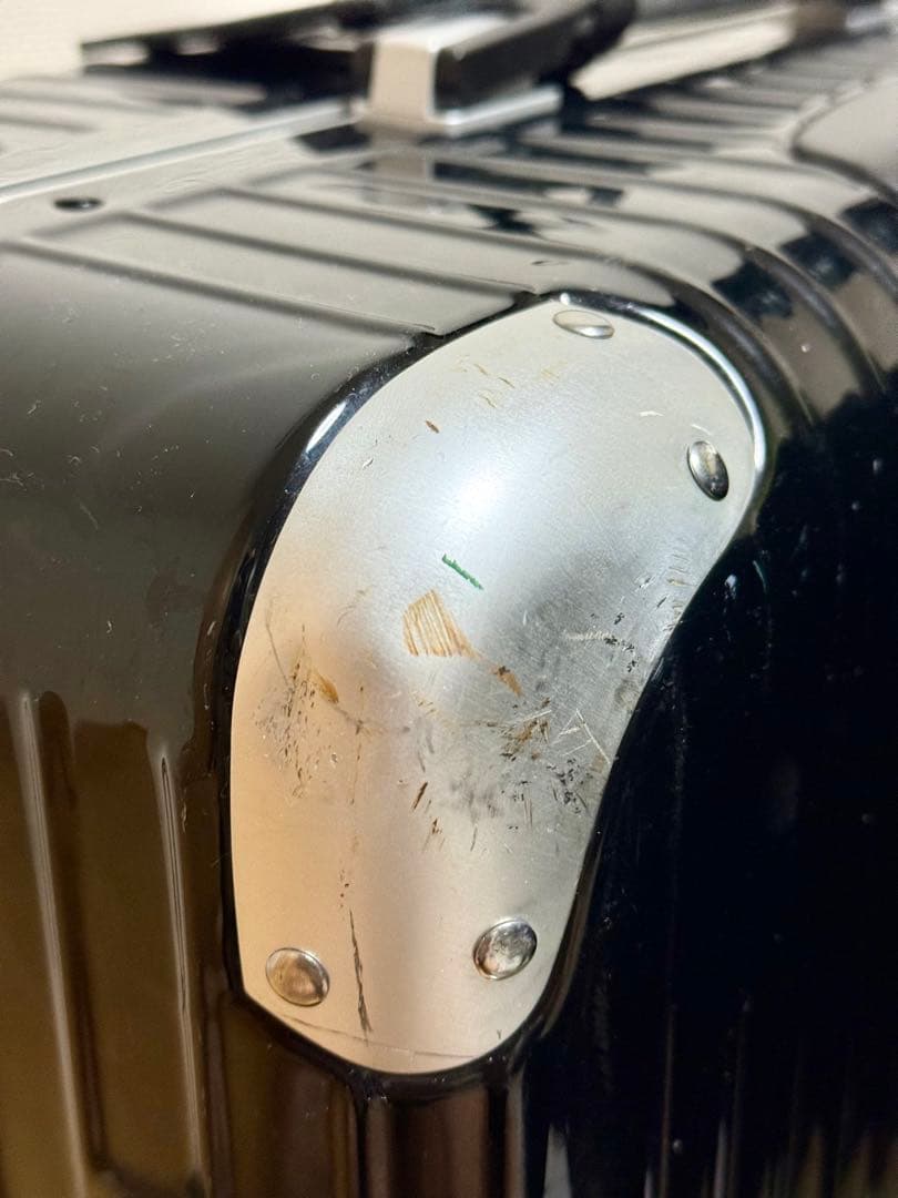 【値下げ】【実用品中古(正規品)】リモワ　スーツケース　リンボ　95L ブラック