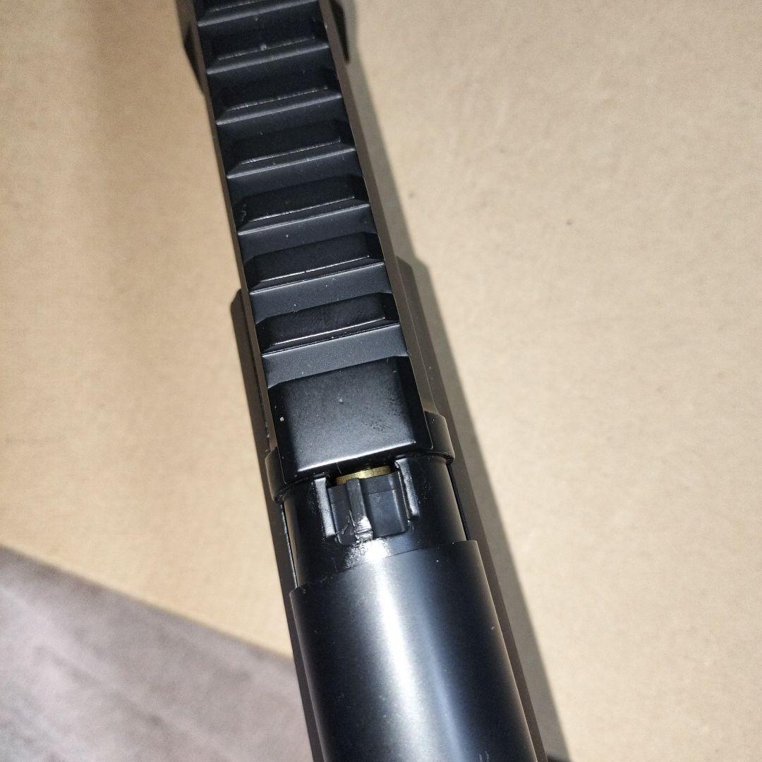 マルイデザートイーグル ライラック10インチバレルカスタムブラック/シルバー