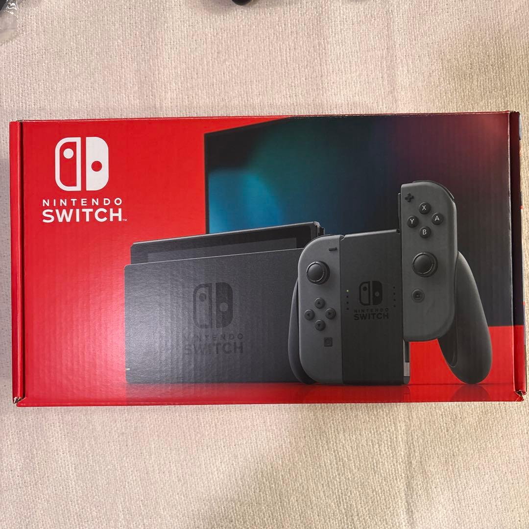 Nintendo Switch ニンテンドースイッチ本体　グレー　箱付き