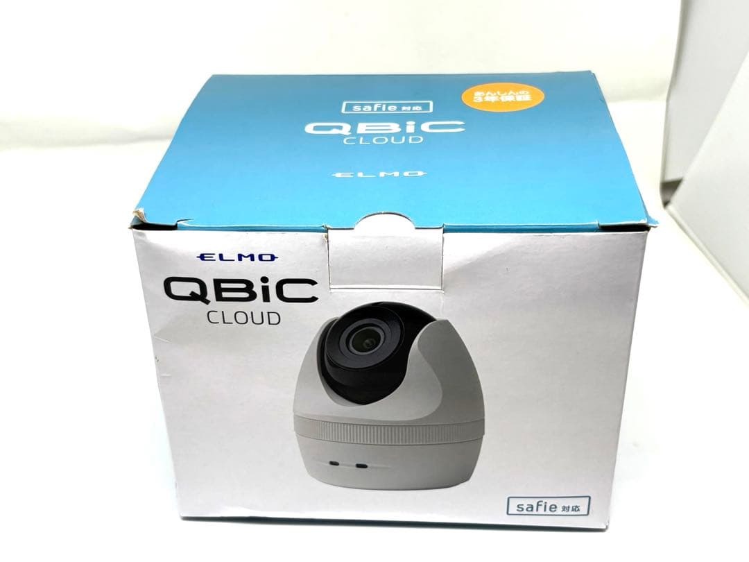 工事不要✨エルモ safie QBiC CLOUD CC-2L 防犯カメラ