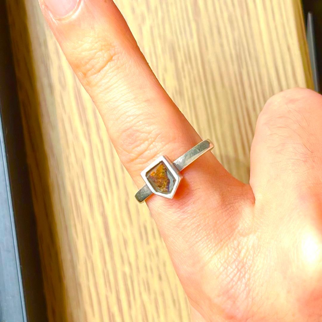 イミラック 隕石 リング 13号 【メテオス購入】パラサイト隕石の女王 最高品質