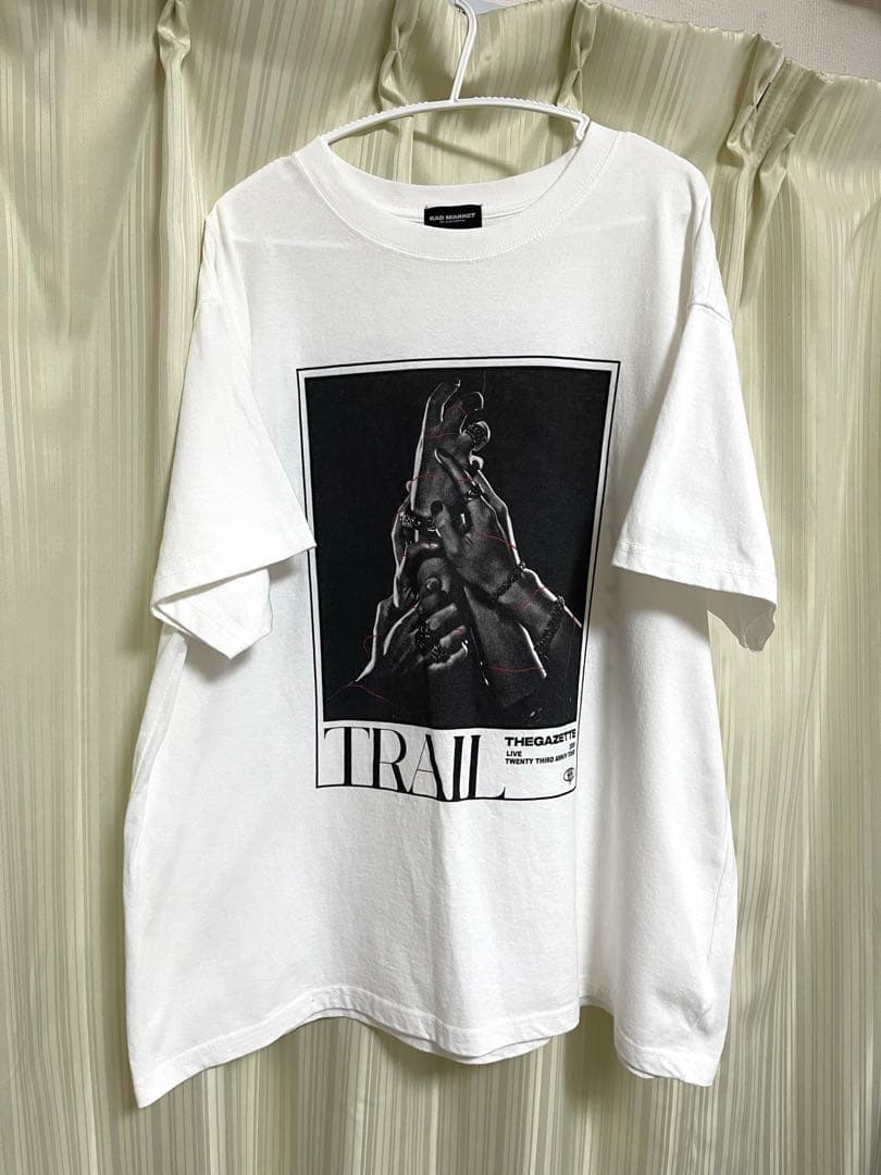 the GazettE Tシャツ 23TH ANNIVERSARY 証跡 白い