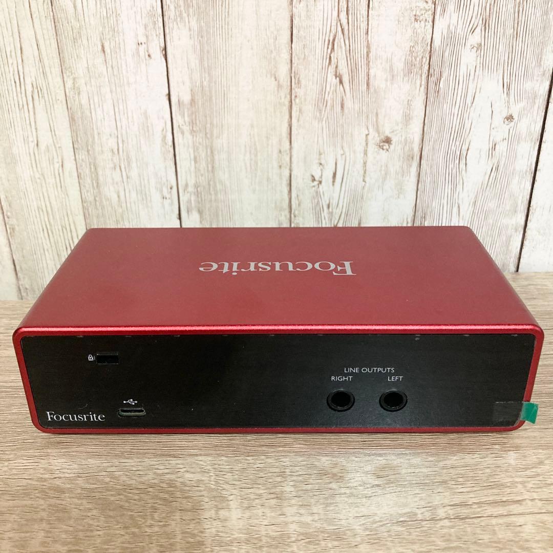 美品✨Focusrite Scarlett 2i2 Studio 動作確認済