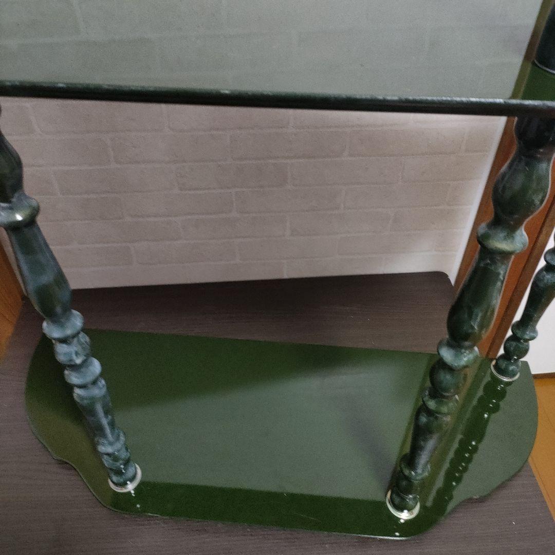 アンティーク コンソールテーブル サイドテーブル 花台 飾台 飾棚 イタリア家具