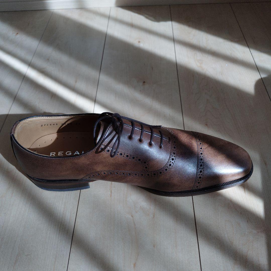 REGAL ブラウン ドレスシューズ