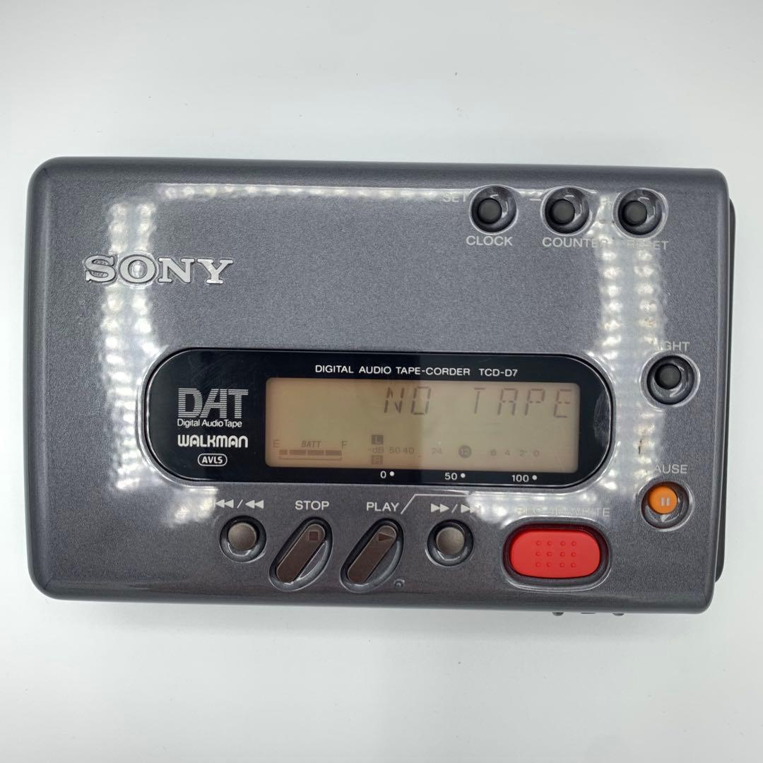 【ジャンク】SONY ソニー TCD-D7 DAT WALKMAN ウォークマン