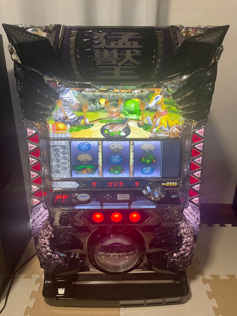 送料込み　スロット　猛獣王　王者の咆哮　実機