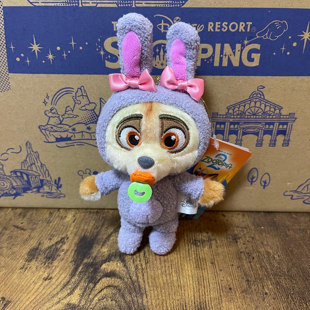 ディズニーストア フィニック ぬいぐるみキーホルダー キーチェーン ズートピア2