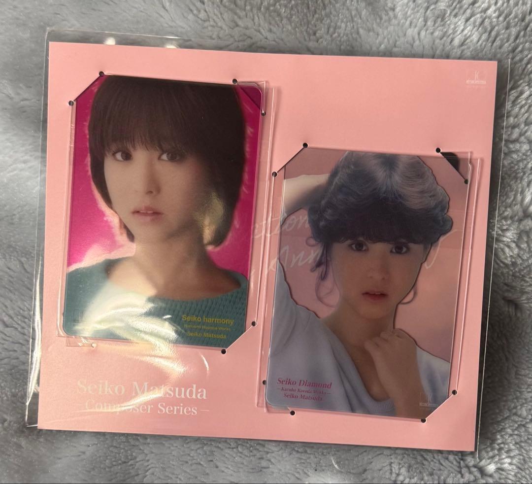 松田聖子♡ スペシャル・クリアカード4種＆メガジャケ4枚セット（＋トートバッグ）