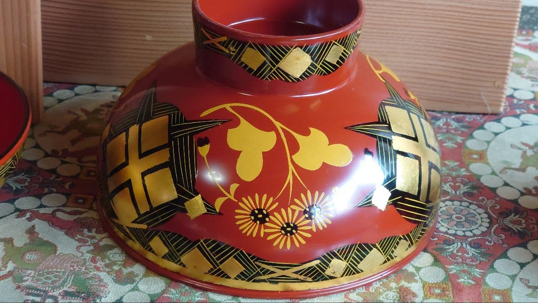 時代蒔絵煮物椀十客