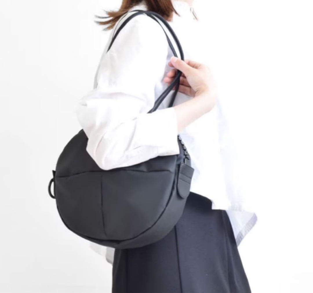 kawa-kawa 【rubber-cho】25bisサークルトート　ブラック