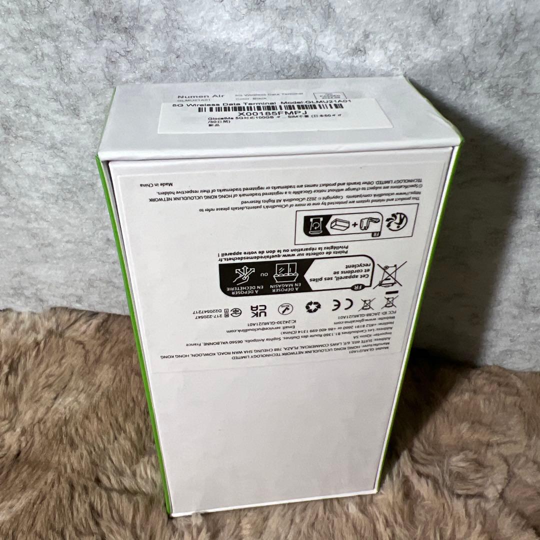 新品未開封　GlocalMe Numen Air U50 日本50ギガ/30日間