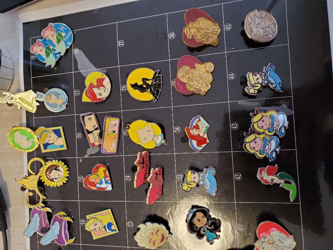 プリンセス　ディズニー　ピンバッチ　ピンバッジ　ピントレ 海外　セット　レア