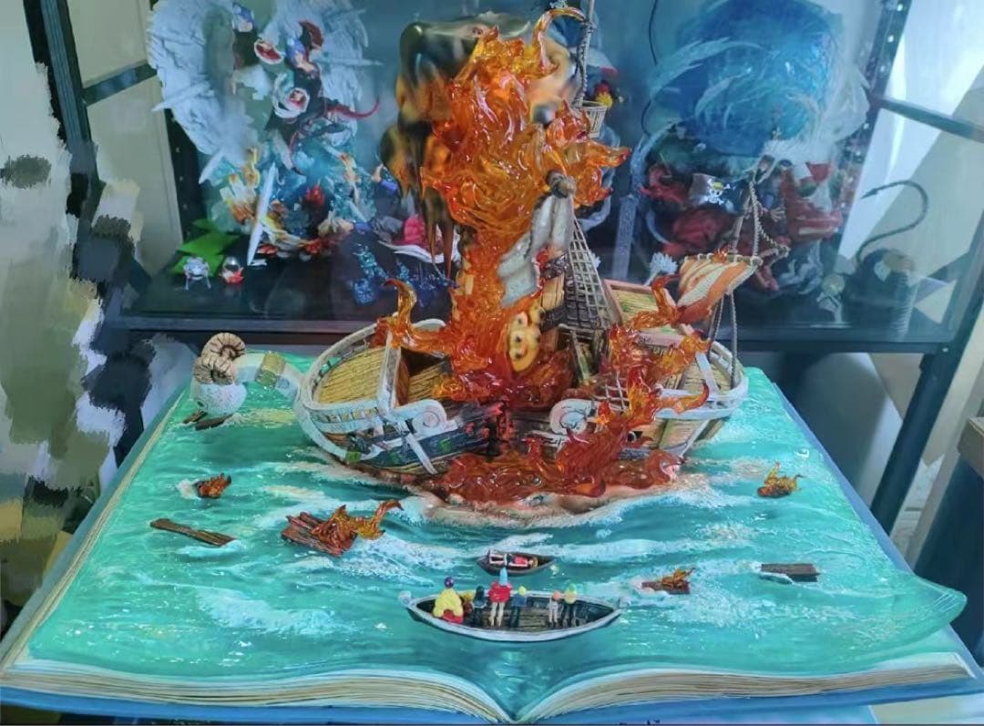 ワンピース ゴーイングメリー号 ガレージキット ガレキ スタチュー①