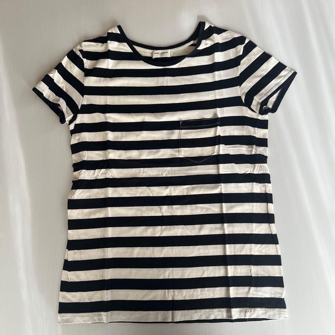 SAINT LAURENT PARIS ボーダーTシャツ