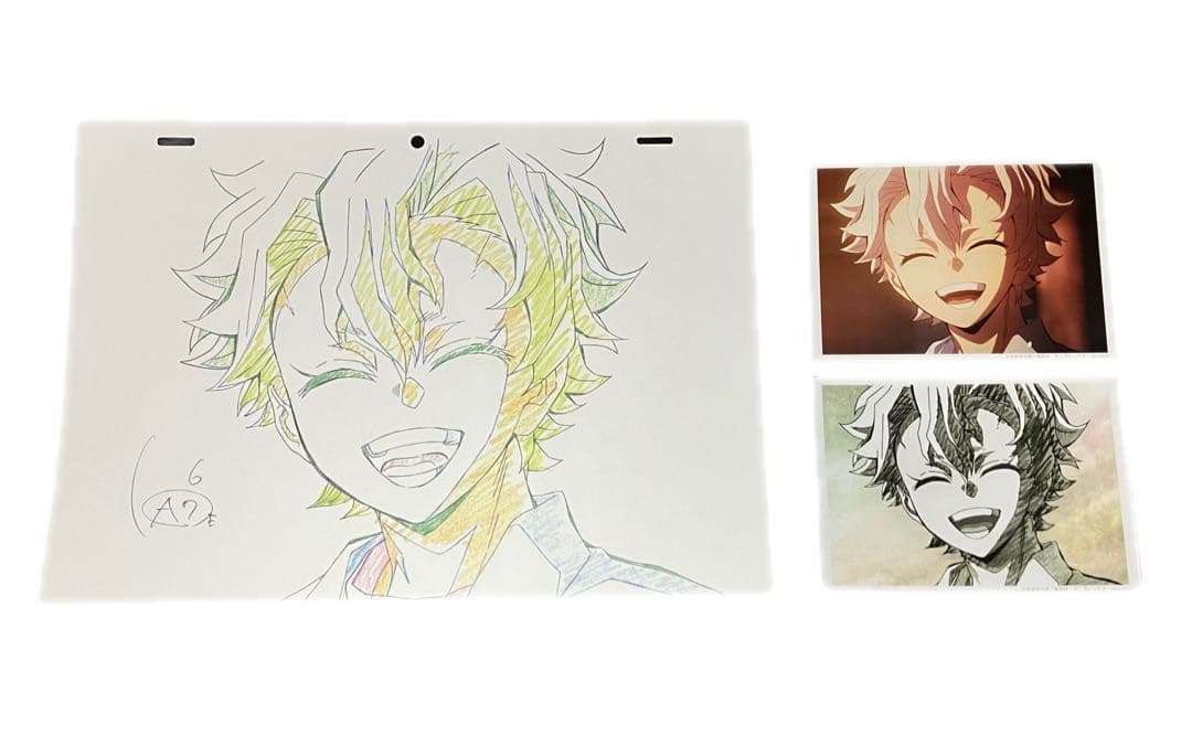 鬼滅の刃 不死川実弥 ブロマイドくじ 複製原画