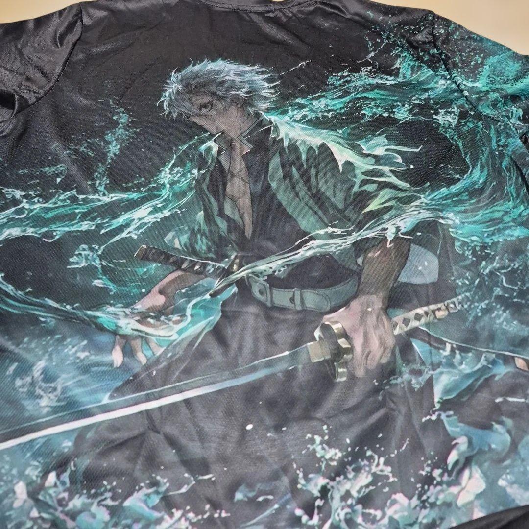 剣士グラフィックTシャツ XL 100%ポリエステル