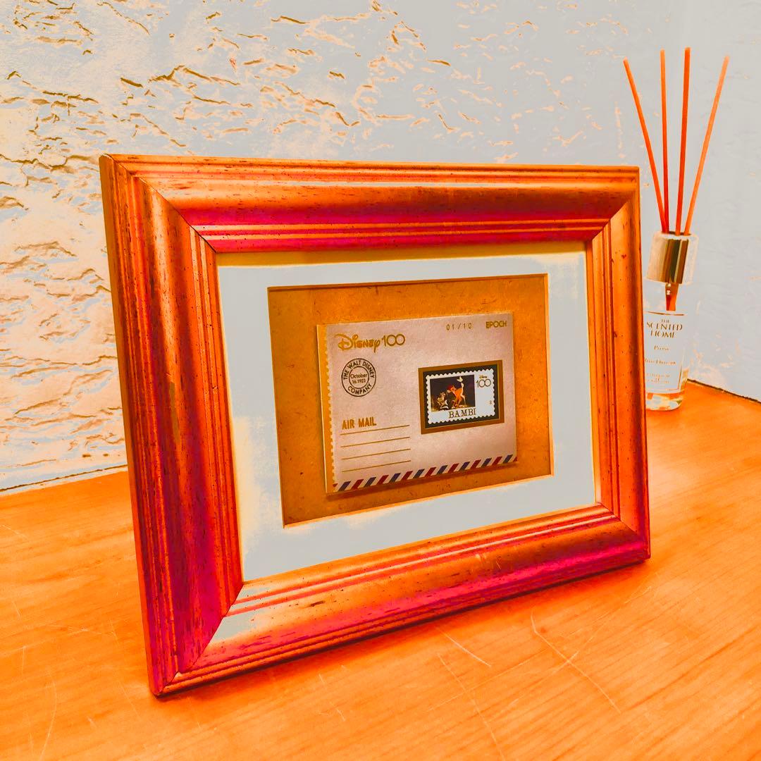 【シリアルNo.01/10】ディズニー 100周年カード エポック バンビ