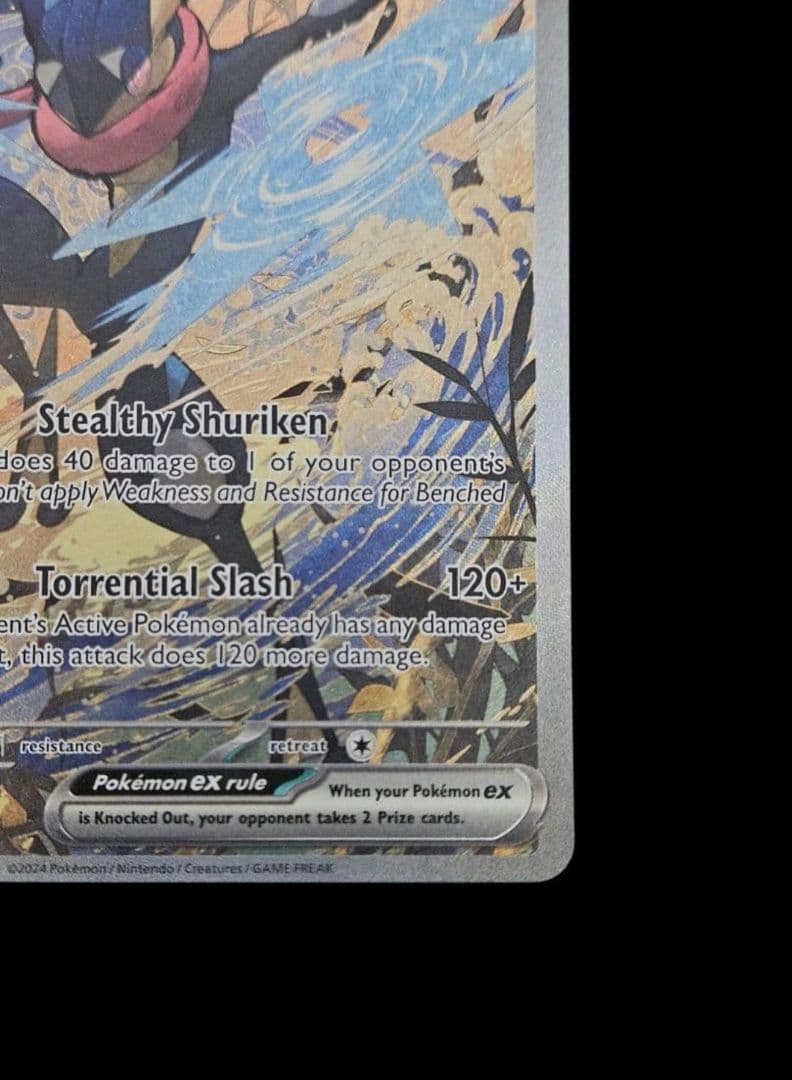 ゲッコウガex　海外　プロモ　ポケモンカード