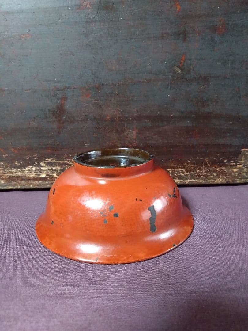 桃山時代 根来椀 （その４） 茶道具