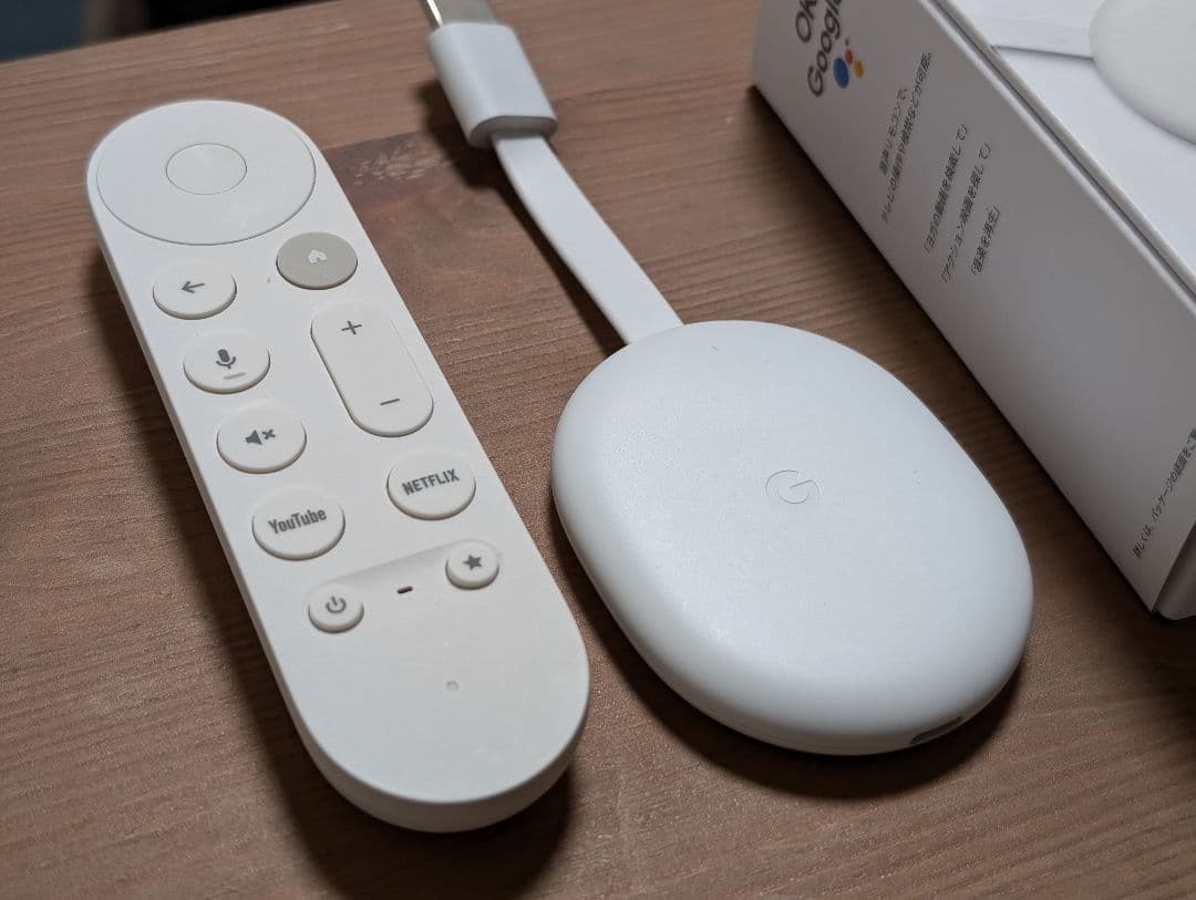 【美品】Chromecast with Google TV GAO1919-JP
