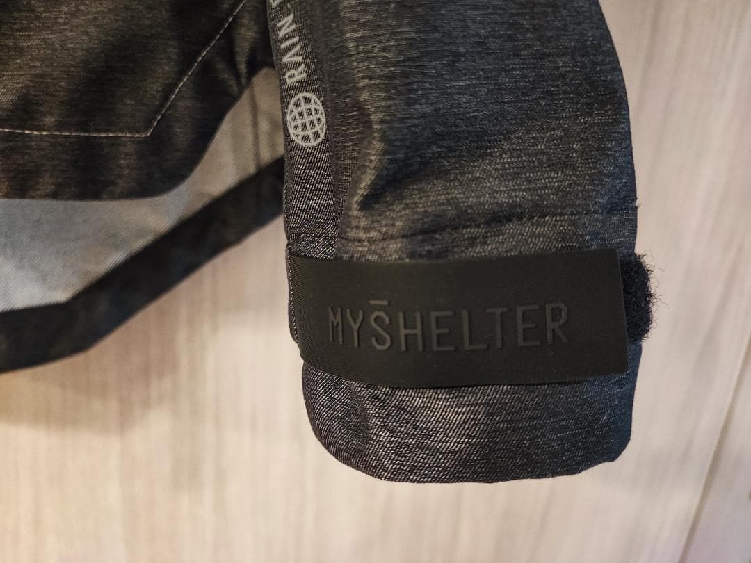 アディダス MYSHELTER RAIN.RDY デニムジャケット 撥水Mサイズ