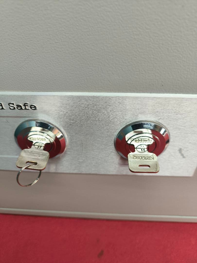 ダイヤセーフ 耐火金庫 家庭用 2キータイプ