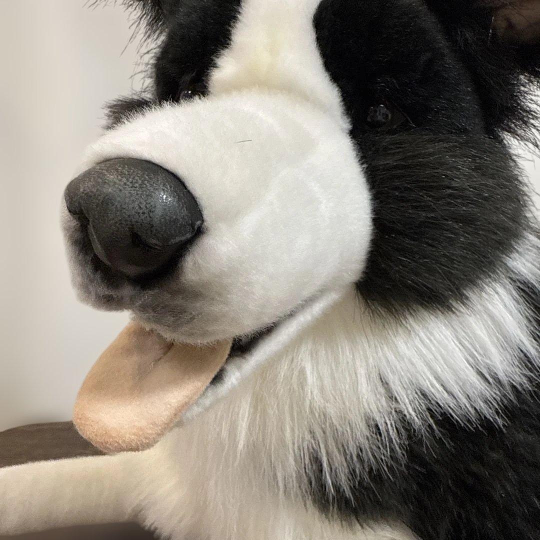 HANSA ボーダーコリー　等身大　ぬいぐるみ　リアル