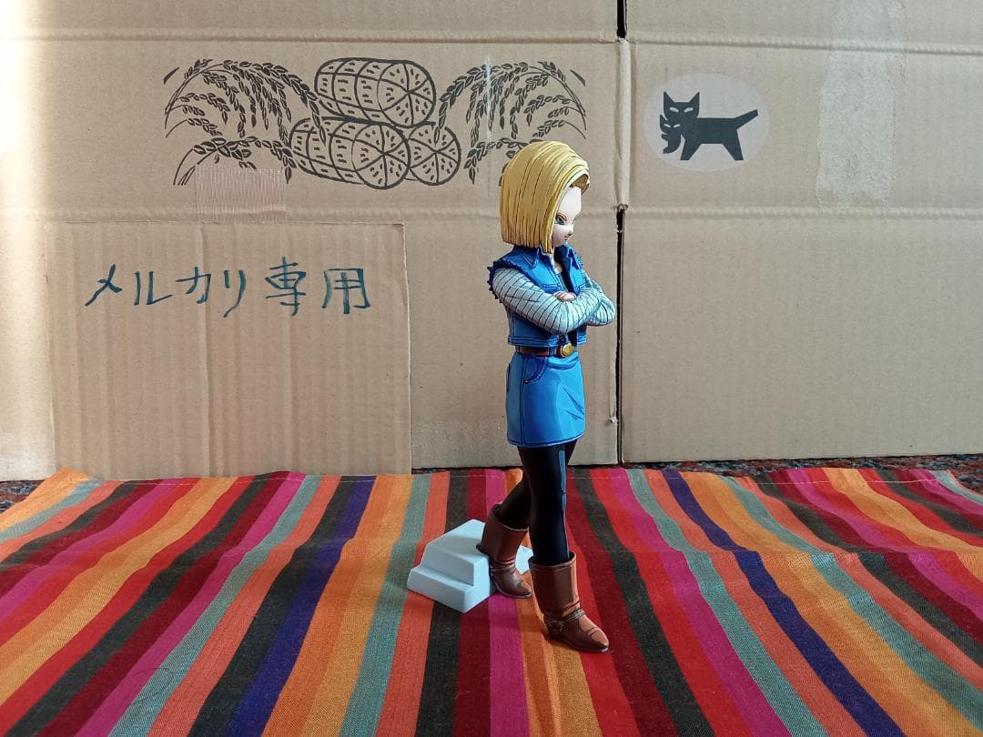 ドラゴンボール 18号 リペイント フィギュア クリリン