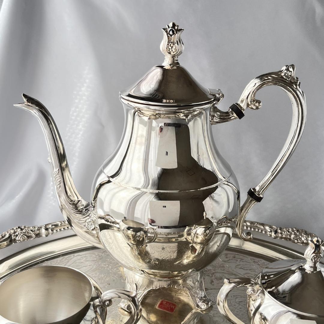 【F.B.Rogers】ティーセット 3点 ティーポット